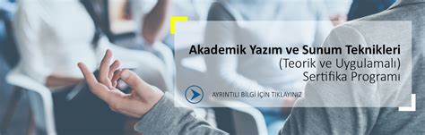 Akademik Yazım ve Araştırma Teknikleri