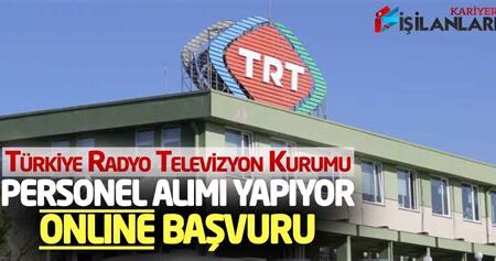 Türkiye Radyo ve Televizyon Kurumu (TRT) Prodüktör Alımı